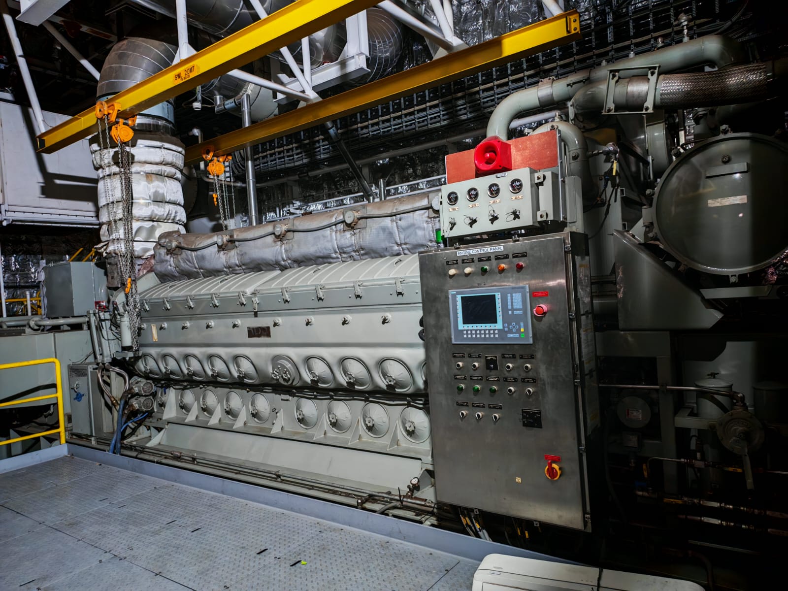 Stewart & Stevenson DM3580EG9CT2 Generator Set with EMD L20-710G4B – 5114 KVA (2017)